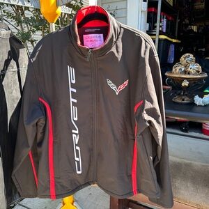 GM Corvette Unisex Bonded All-Season Soft Shell Jacket Size XXL